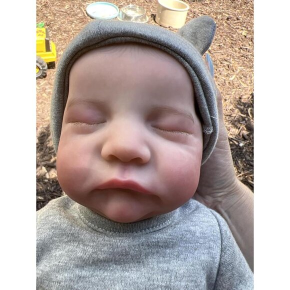 🆕17Inch Full Cloth Body With Vinyl Limbs Cute Baby Doll Boy with Accessories - Picture 3 of 15